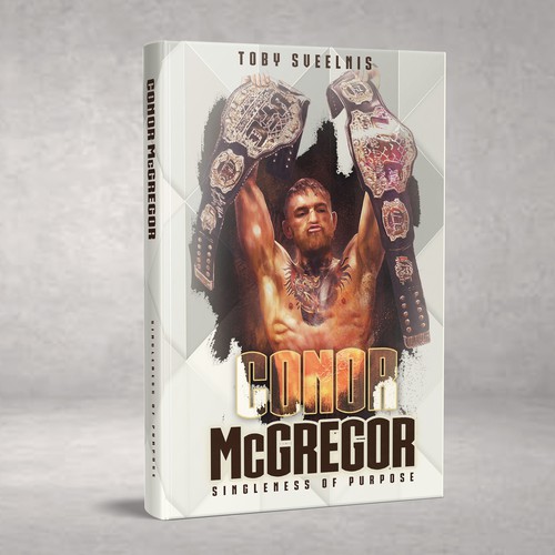 Biography design with the title 'Biography book cover for Toby sveelnis'