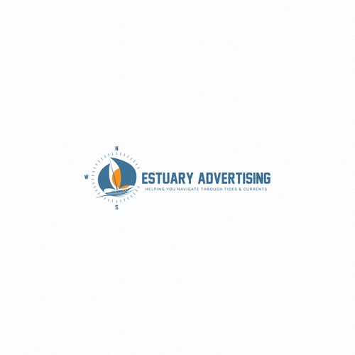 Advertising logo with the title 'Making a logo concept for an advertising agency'