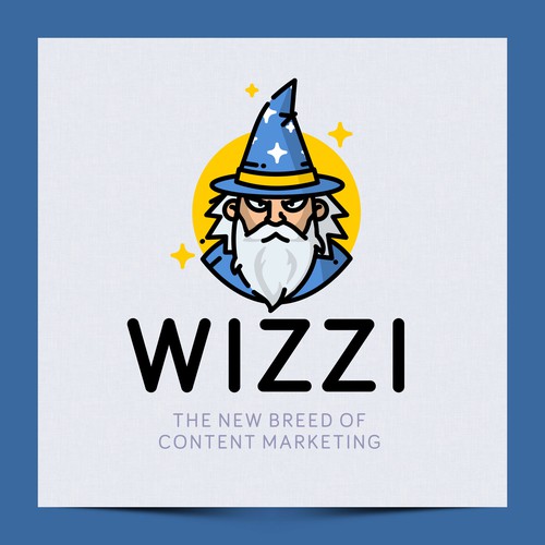 Wizard design with the title 'Logo for Wizzi'