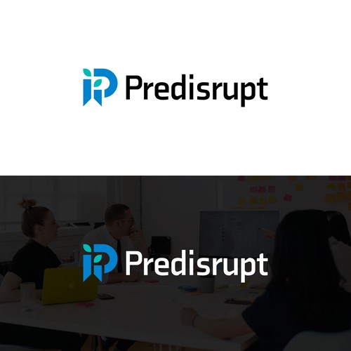 Hedge fund logo with the title 'Predisrupt'