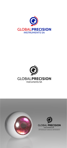 Optometry logo with the title 'Global PRECISION'