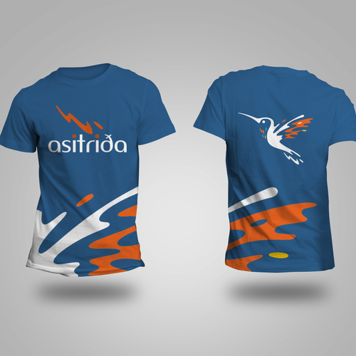 Blue t 2024 shirt design