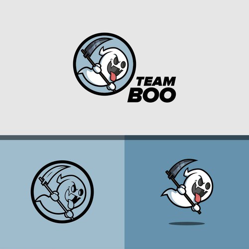 Ghost logo with the title 'Team BOO'