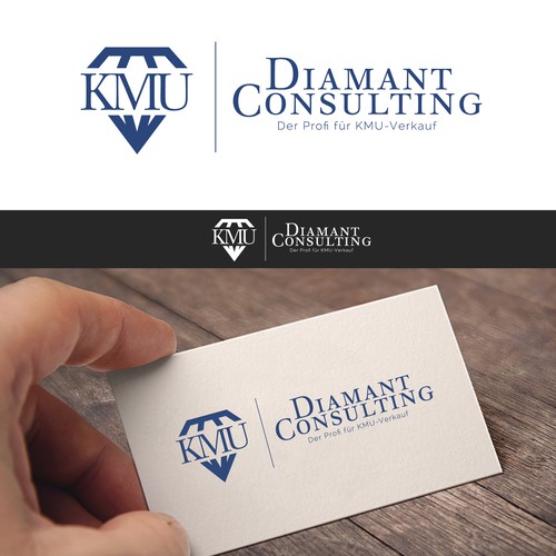 Jewelry brand with the title 'KMU Logo Concept'