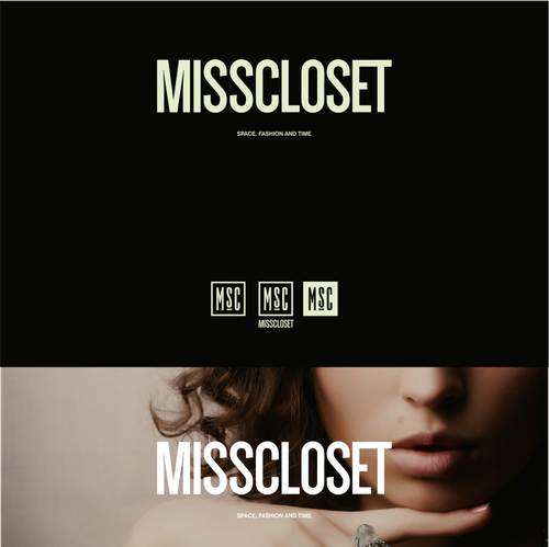 Cosmetics logo with the title 'Women's Fashion'