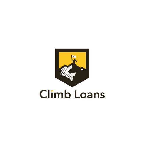 Success logo with the title 'Climb Loans Logo'