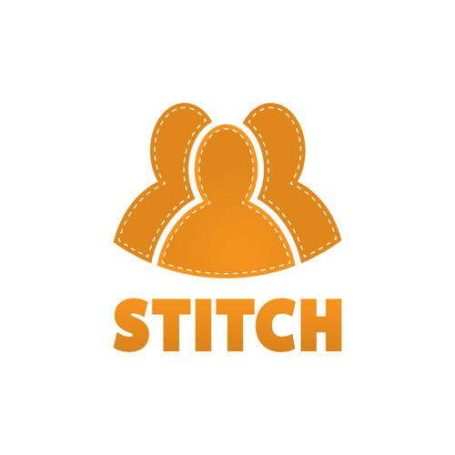 Stitching logo with the title 'Logo for Stitch'