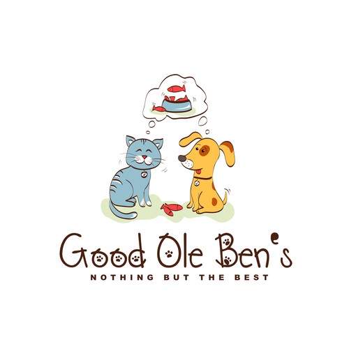 Animal logo with the title '"Good Ole Ben's"'