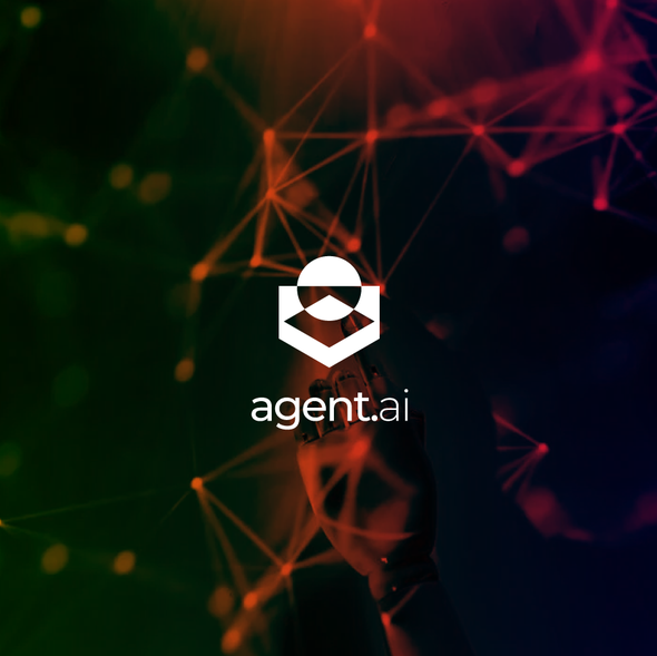 Agent logo with the title 'agent.ai'