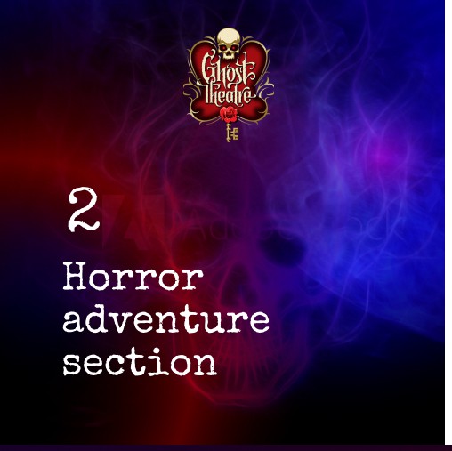 JQuery website with the title 'Web design for Ghost Theatre'