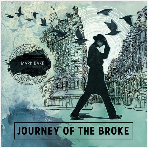 Ink artwork with the title 'Journey Of The Broke'