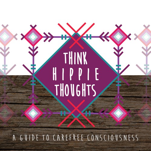 Hippie logo with the title 'Hippie Tribal Logo'