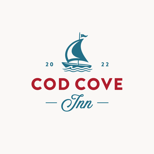 Flag design with the title 'Cod Cove Inn'