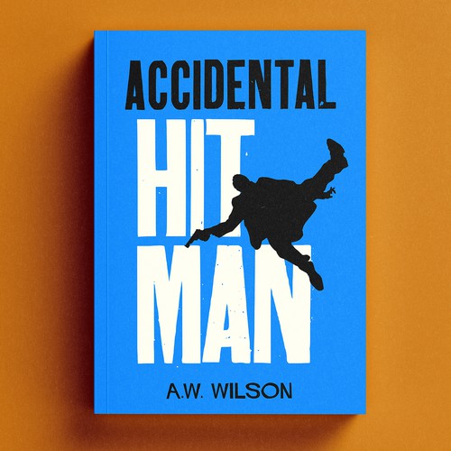 Design with the title 'Accidental Hitman'