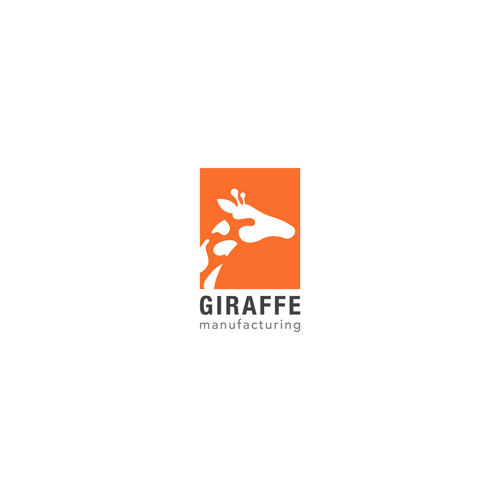 Online shop design with the title 'Giraffe'