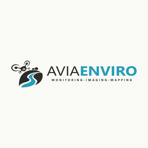 Map logo with the title 'AVIA ENVIRO'