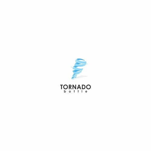 Hurricane logo with the title 'Tornado Bottle'