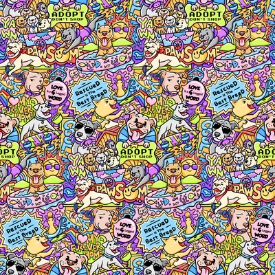 Doggy Pattern That Give You Smile