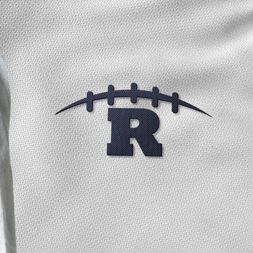 Sports apparel logo with the title 'RANDOLPH FOOTBALL'