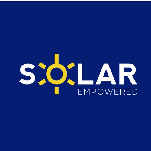 Solar design with the title 'Solar Empowered'