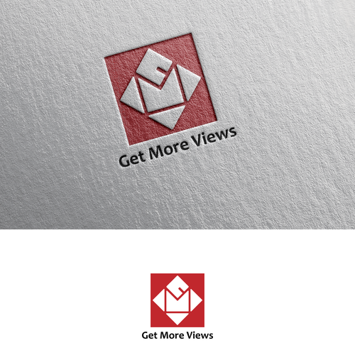 Ps logo with the title 'Logo concept for social media company and YT channel'