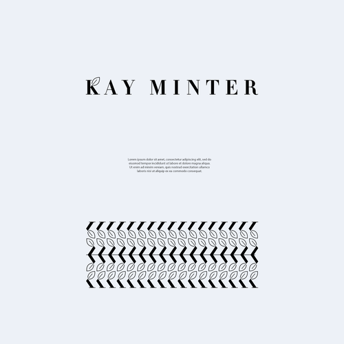 K logo with the title 'Luxurious logo design for fashion. Text is editable, K remains as is.'