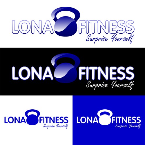 Kettlebell logo with the title 'Design for Kettle Bell Fitness Studio'