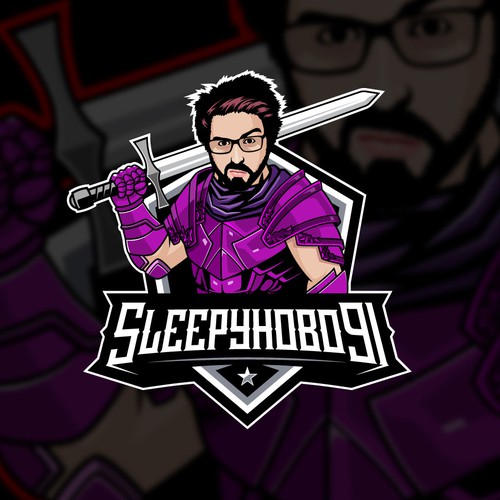 YouTube logo with the title 'SLEEPYHOBO91'