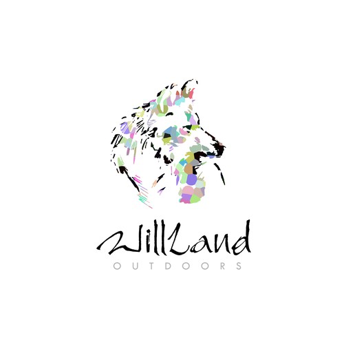 Logo illustration with the title 'Outdoors Fashion'