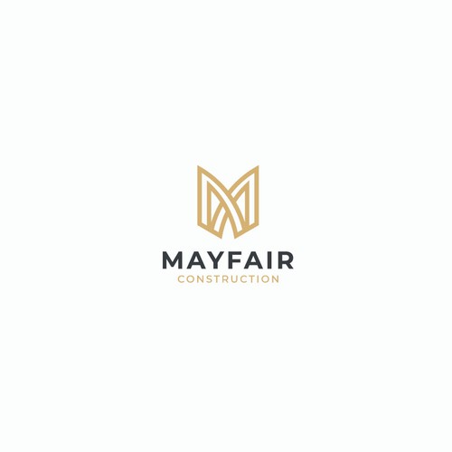 Masculine brand with the title 'Mayfaio Construction'