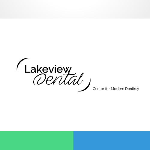 Happiness logo with the title 'Logo Concept for Lakeview Dental'