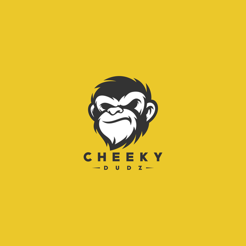 Ape logo with the title 'Cheeky Dudz'