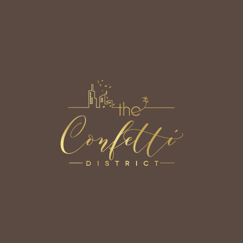 Event planning logo with the title 'logo design'