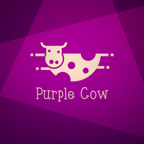 Moo logo with the title 'Purple Cow'