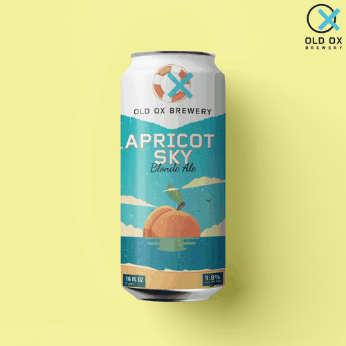 Sea label with the title 'Beer label'