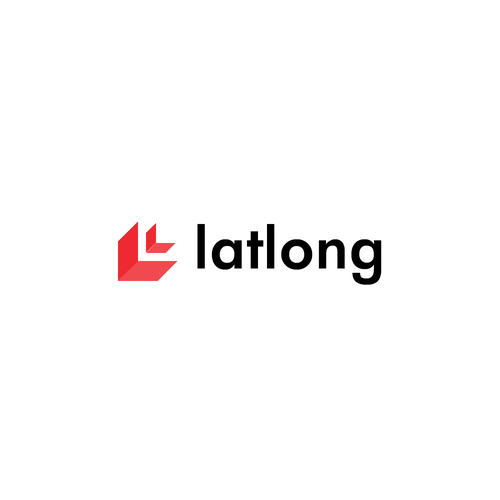New logo with the title 'latlong'