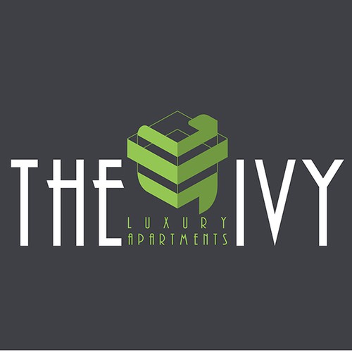 Ivy logo with the title 'THE IVY LUXURY APARTMENT'