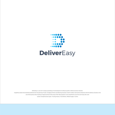 Logo & Business Card Design Proposal for DeliverEasy.
