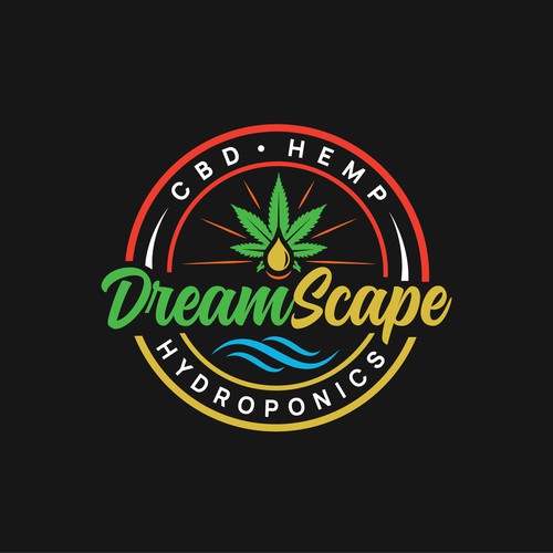 Hydroponics design with the title 'DreamScape '