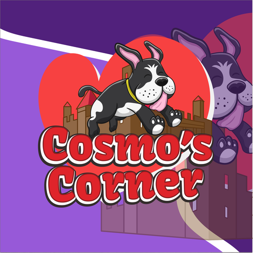 Literal logo with the title 'Cosmo's Corner'