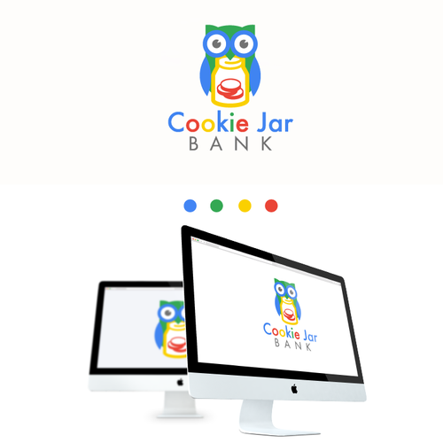 Bank design with the title 'Logo for financial company'