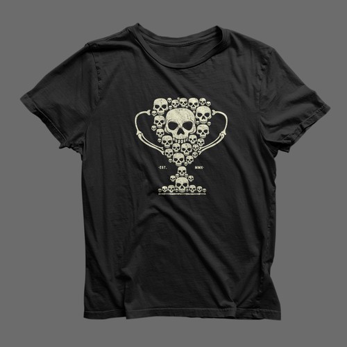 Grunge t-shirt with the title '.'