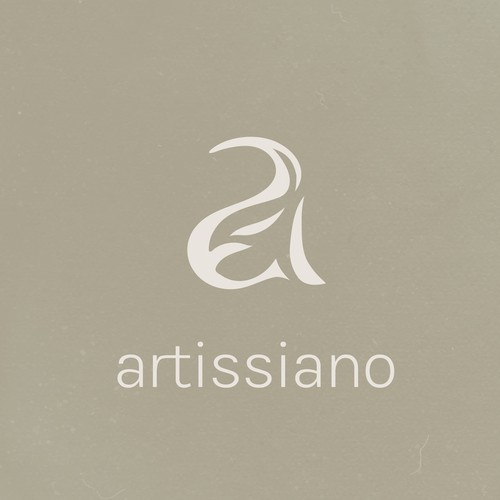 Design with the title 'Minimal, Elegant and Appealing Monogram for a Premium Embroidery Brand'