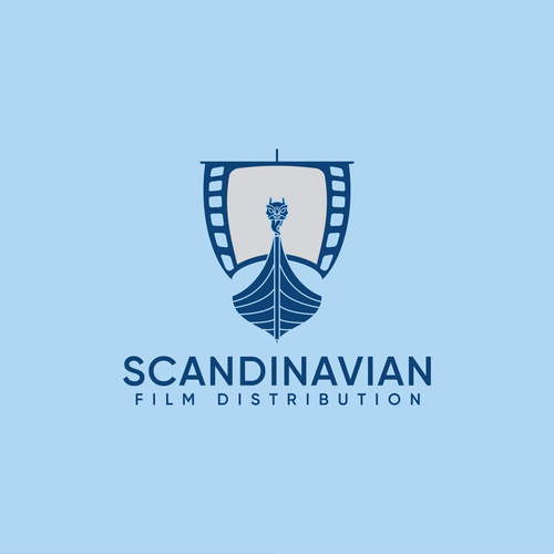 Norway and Norwegian logo with the title 'Scandinavian Film distribution logo #2'