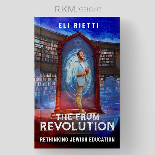 Technology book cover with the title 'The Frum Revolution'