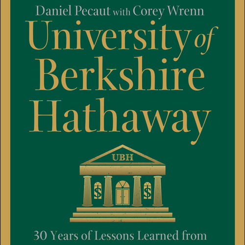 Book cover artwork with the title 'Financial University Icon for Book Cover'