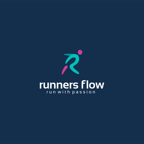 running logo