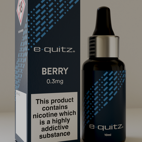 Liquid packaging with the title 'A packaging design concept for premium CBD oil brand.'