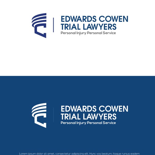 Stationery brand with the title 'Edward crown logo'