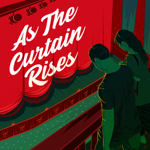 Podcast design with the title 'Podcast cover'